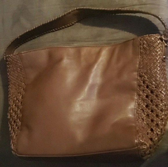 Genuine Brown  Leather Hobo Bag - Picture 2 of 13